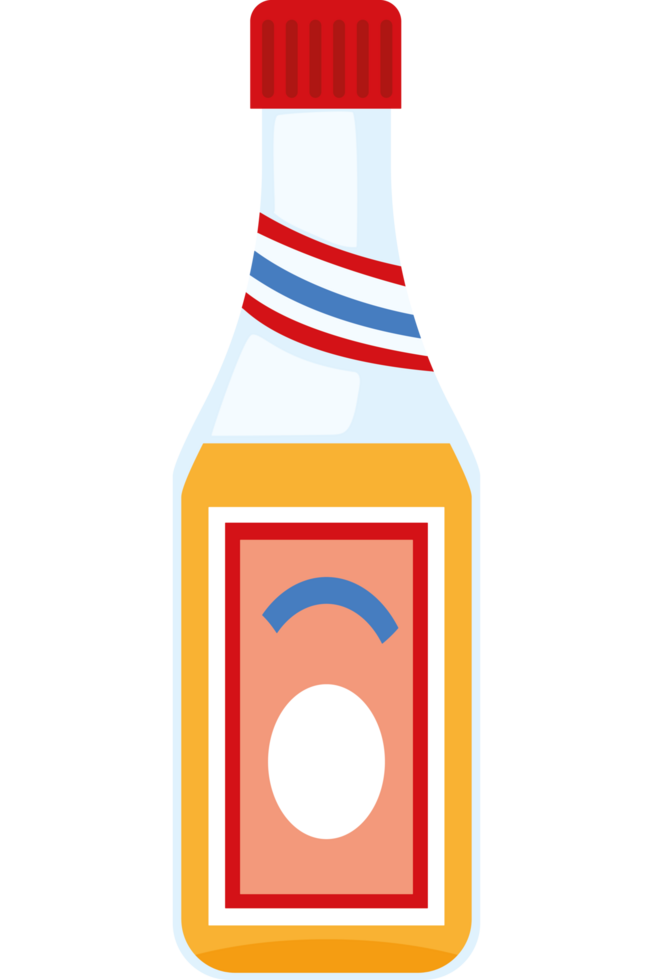 songkran drink bottle isolated design png