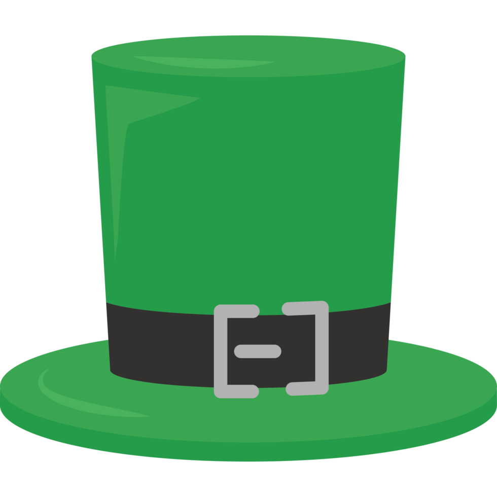 saint patricks day leprechaun hat illustration png