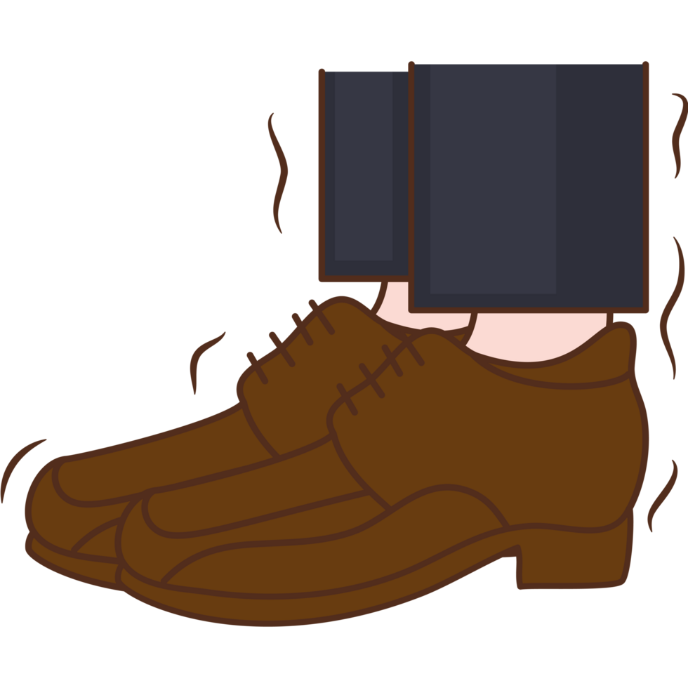parkinson legs shaking isolated design png