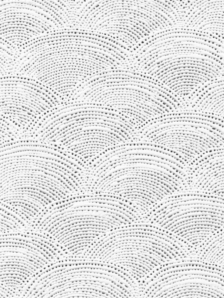Intricate white wave pattern showcasing modern artistic design techniques photo