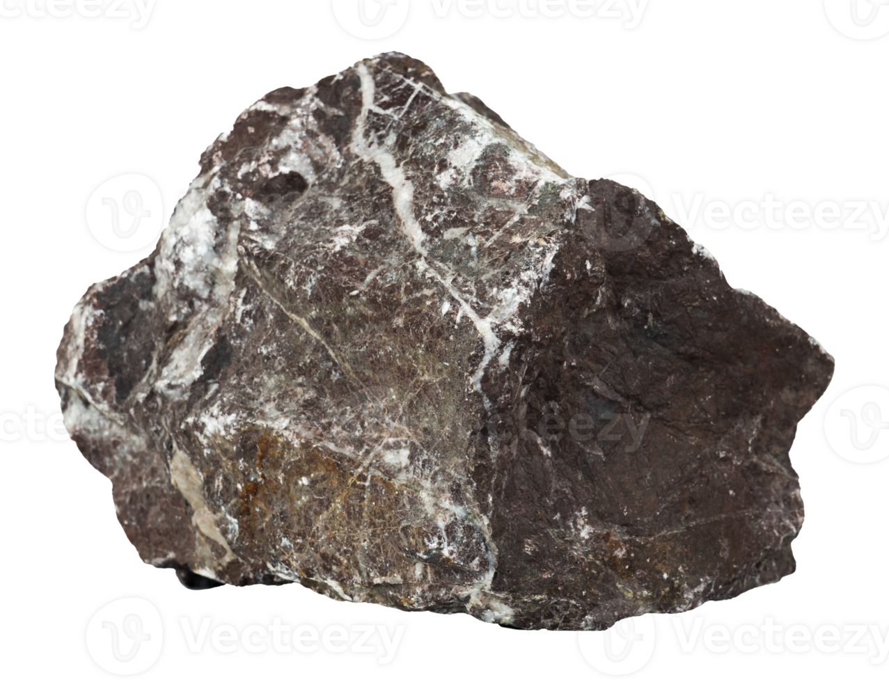 Natural hard stone isolated element png