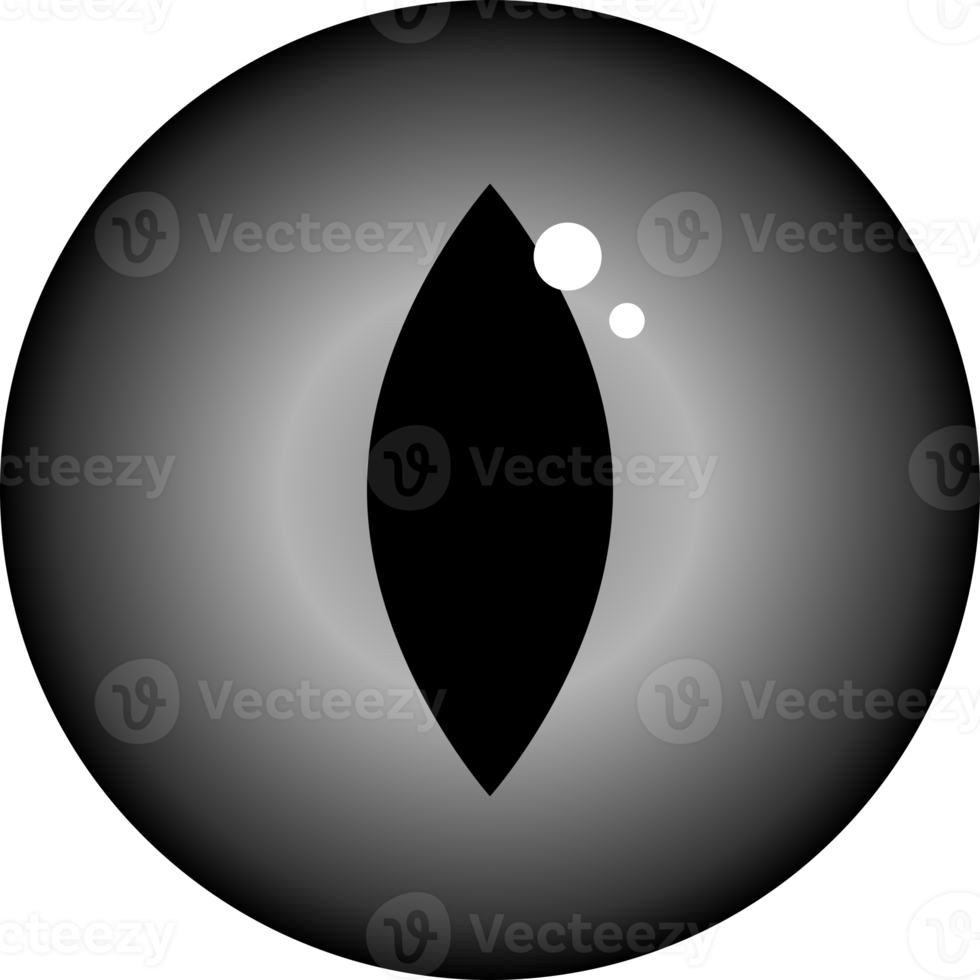 Black circle eye dragon png