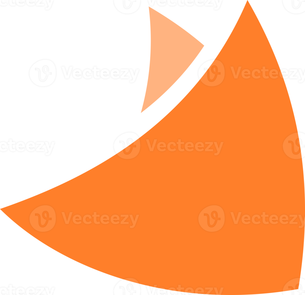 Orange head fox icon png