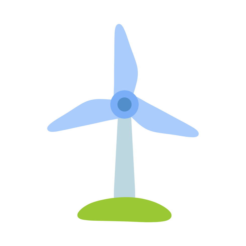go green save earth illustration, windmill png