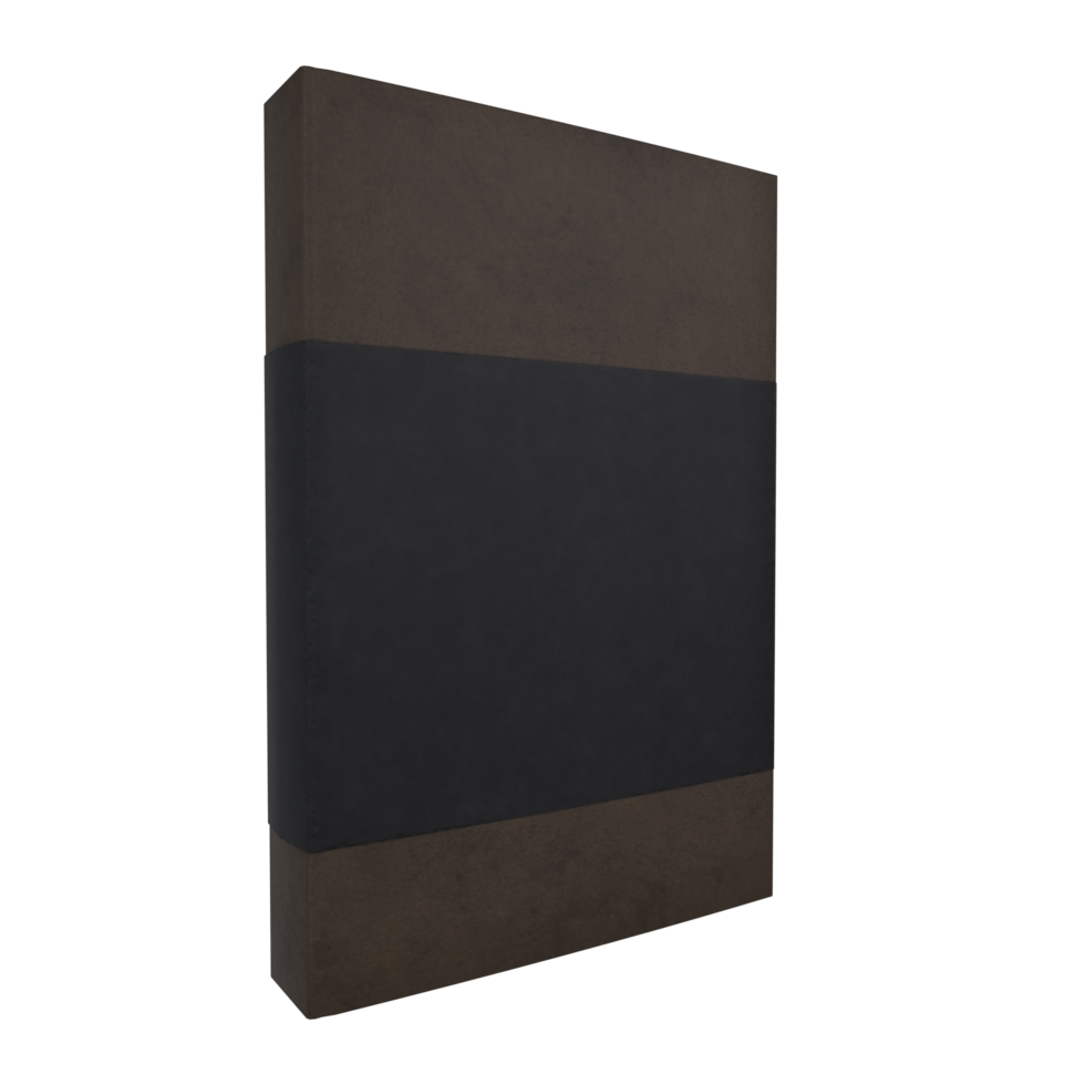 Modern notebook with a sleek design isolated on a transparent png