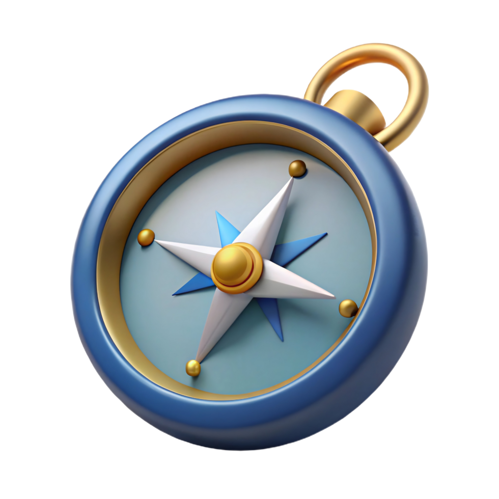 3D Compass Icon for Navigation Apps and Websites A Stunning Visual Guide to Direction png