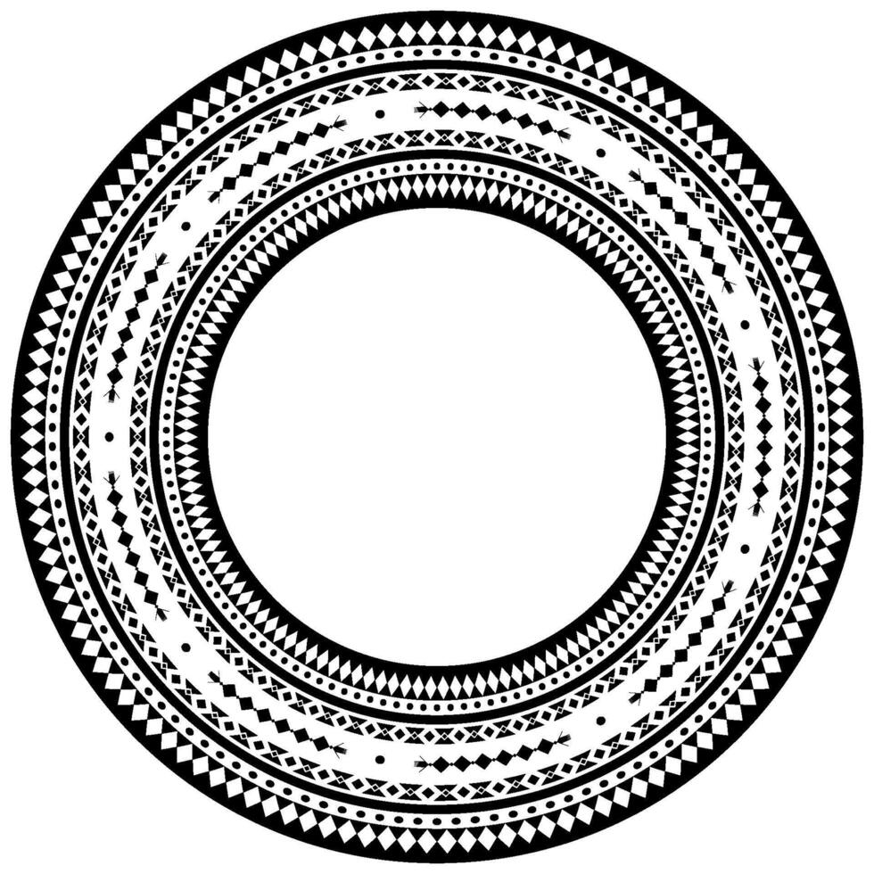 Indian and Islamic Ethnic Frame Border Calligraphy for Decorative Art. vector