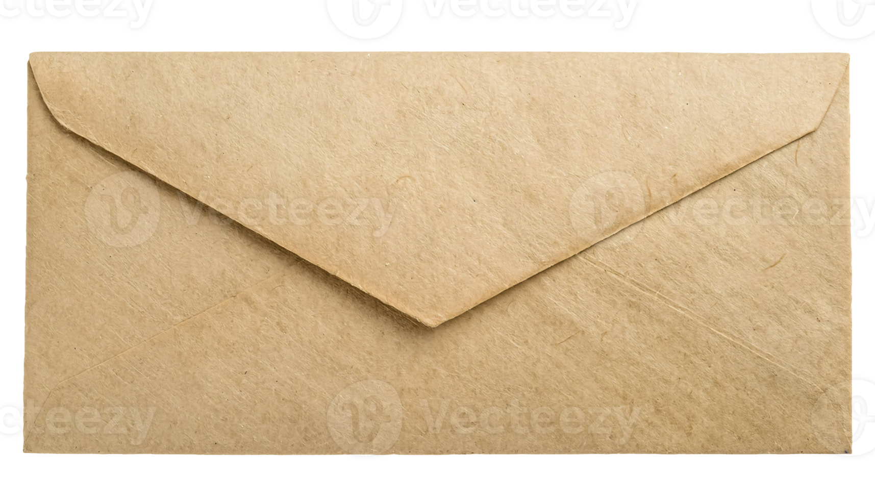 brown kraft paper envelope isolated background, eco-friendly recyclable packaging for letters and documents png