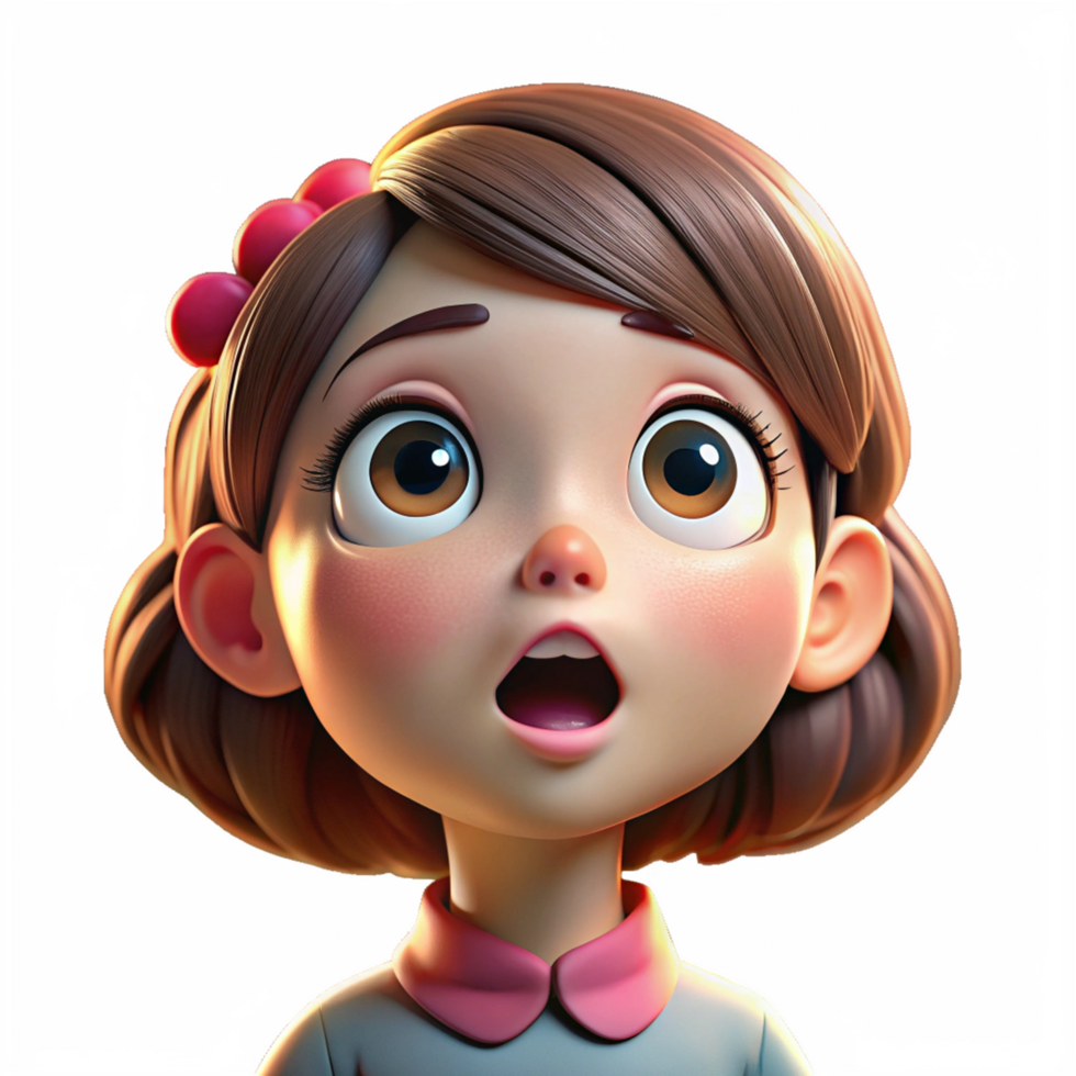 Emotional Girl Crying Cartoon Free png