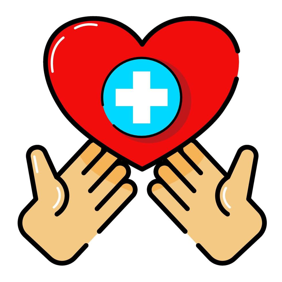 Healthcare Icon. Medical Icon. Flat design style vector