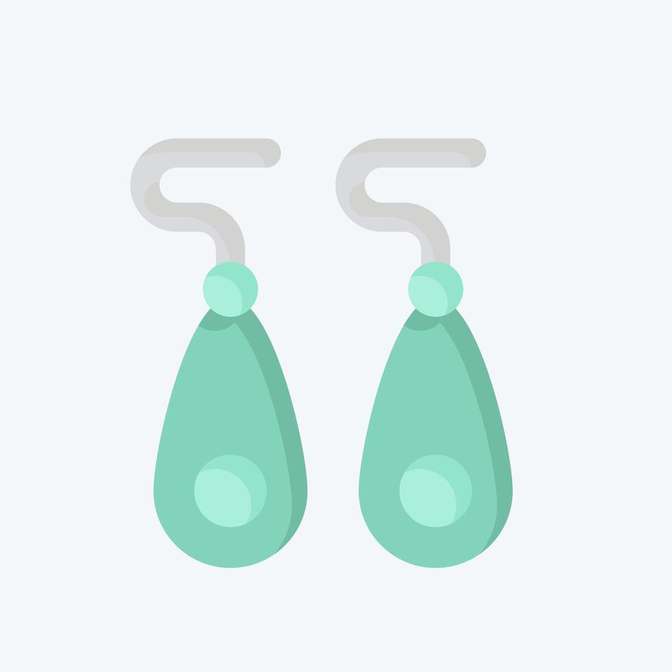 Icon Earning. related to Women symbol. flat style. design editable vector