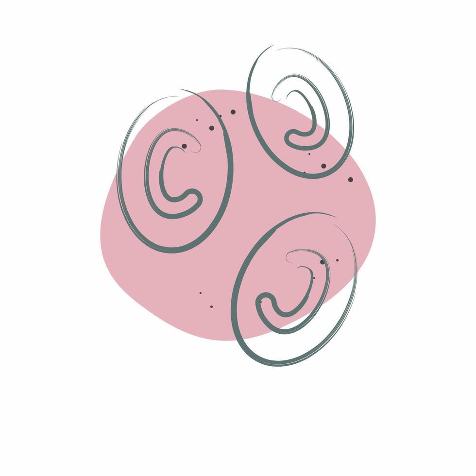 Icon Red Blood Cells. related to Healthcare symbol. Color Spot Style. design editable vector