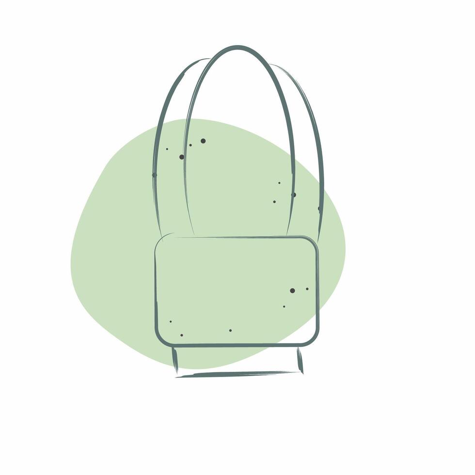 Icon House Plant. related to Hobbies symbol. Color Spot Style. design editable vector