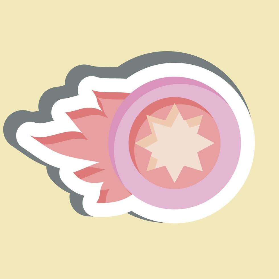 Sticker Wheel. related to Speed symbol. design editable vector