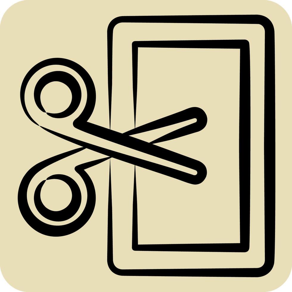 Icon Discount. related to Women symbol. hand drawn style. design editable vector