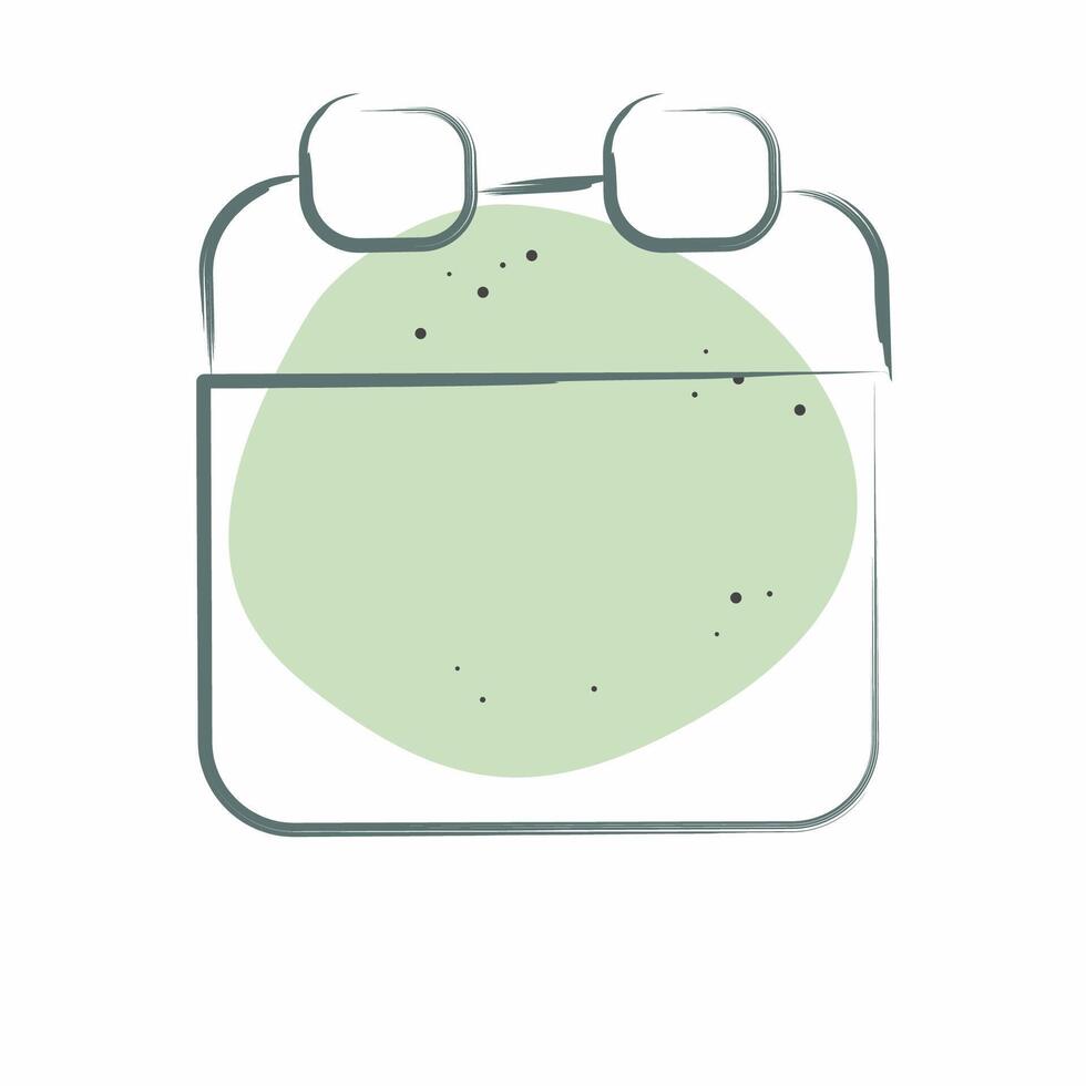 Icon Medical Appointment. related to Healthcare symbol. Color Spot Style. design editable vector