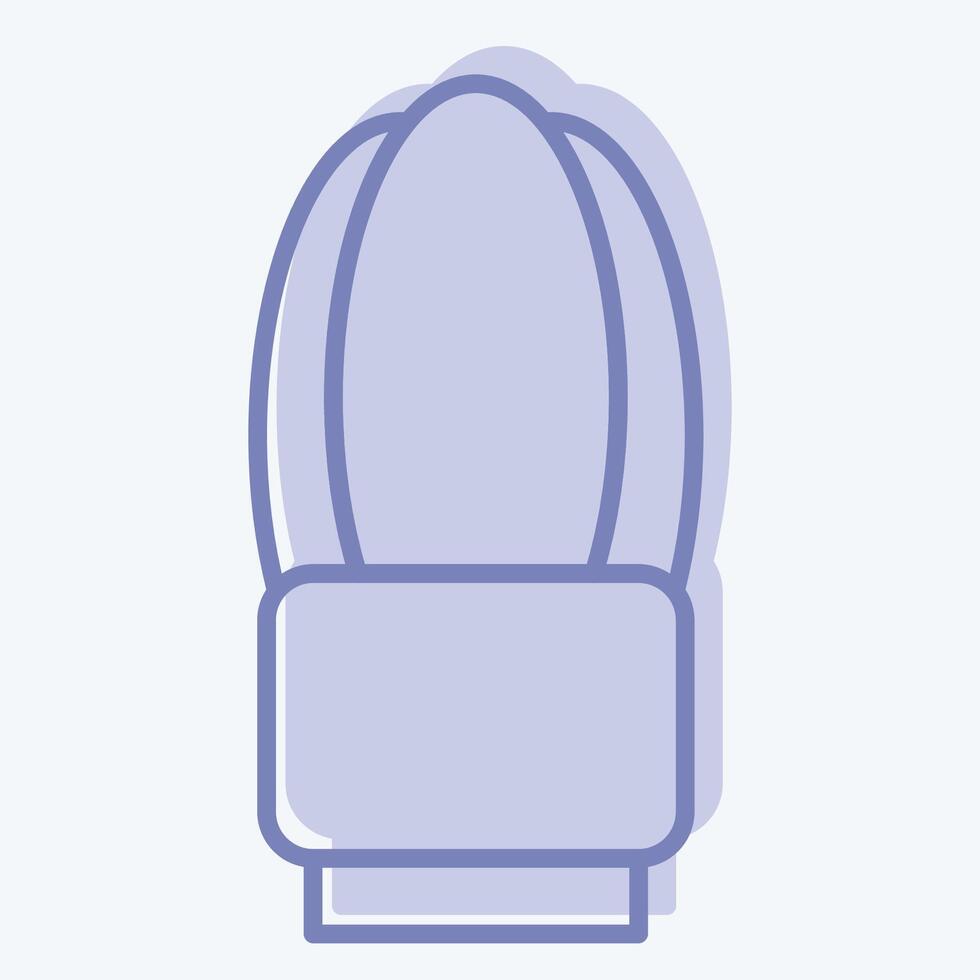 Icon House Plant. related to Hobbies symbol. two tone style. design editable vector