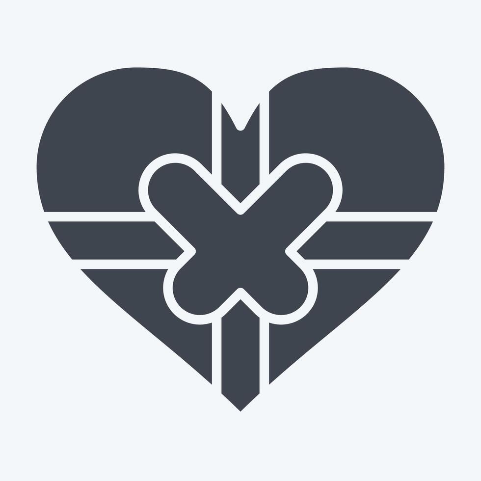 Icon E Book. related to Women symbol. glyph style. design editable vector