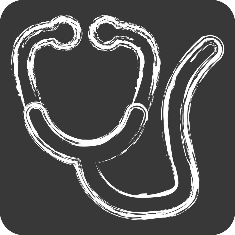 Icon Medical Examination. related to Healthcare symbol. chalk Style. editable vector