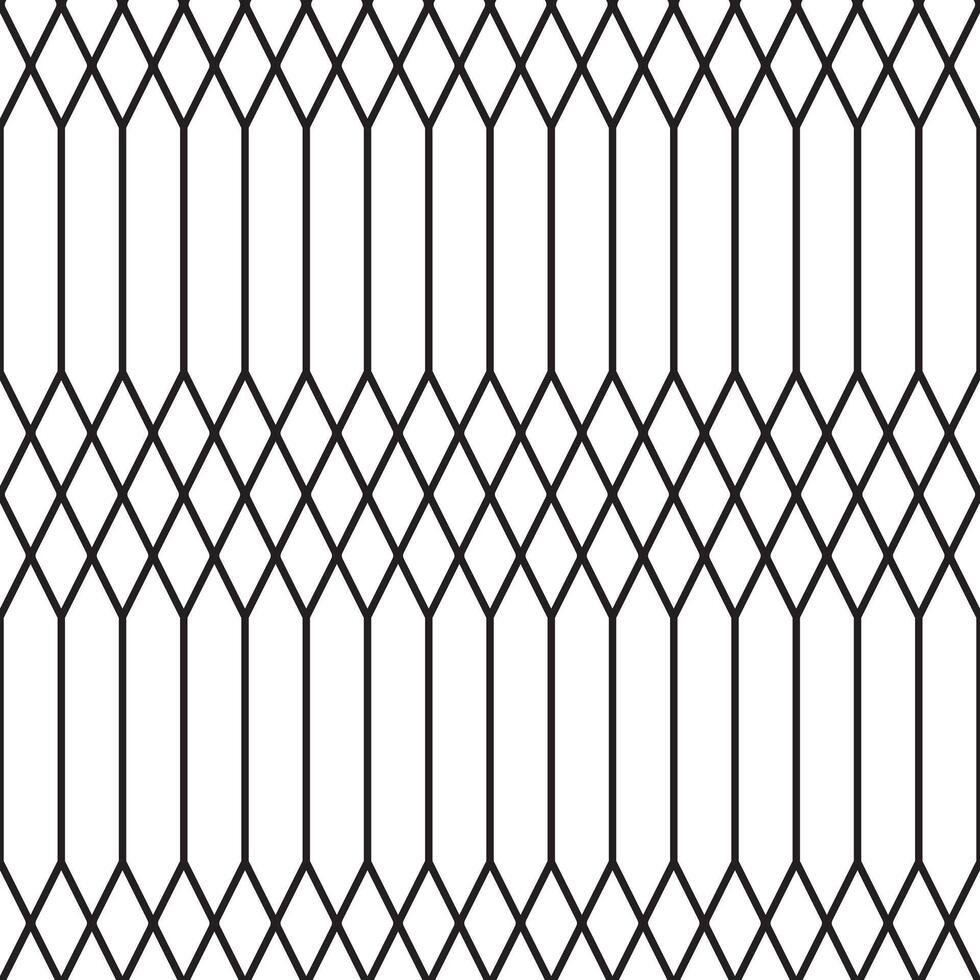 Abstract Geometric Black White Repeat Pattern Background Wallpaper vector