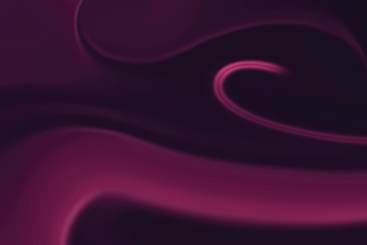 Abstract Purple Waves With Smooth Flow and Gradient Design vector