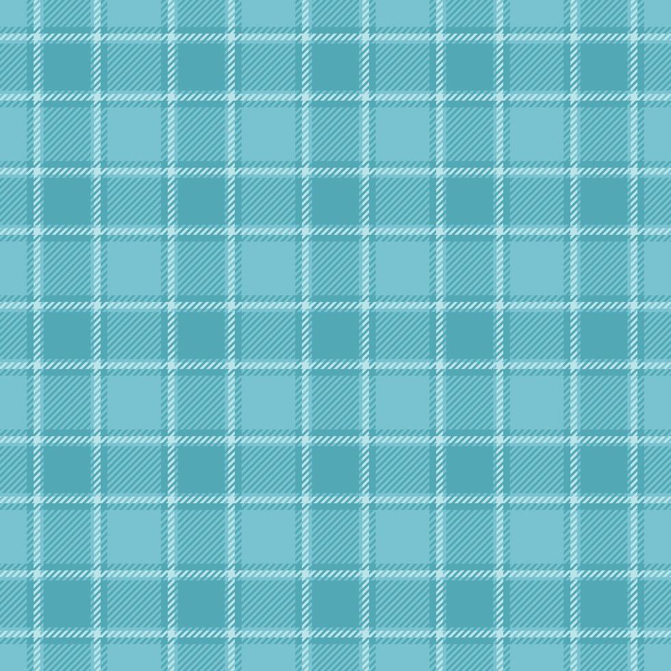 Repeatable patterns pattern check texture, blue seamless background . Dogtooth plaid tartan textile fabric in cyan and light colors. vector
