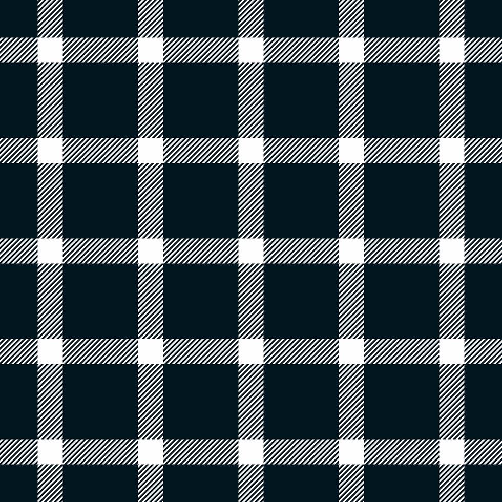 Creativity check seamless texture, tweed fabric textile plaid. Nostalgic tartan background pattern in black and white colors. vector