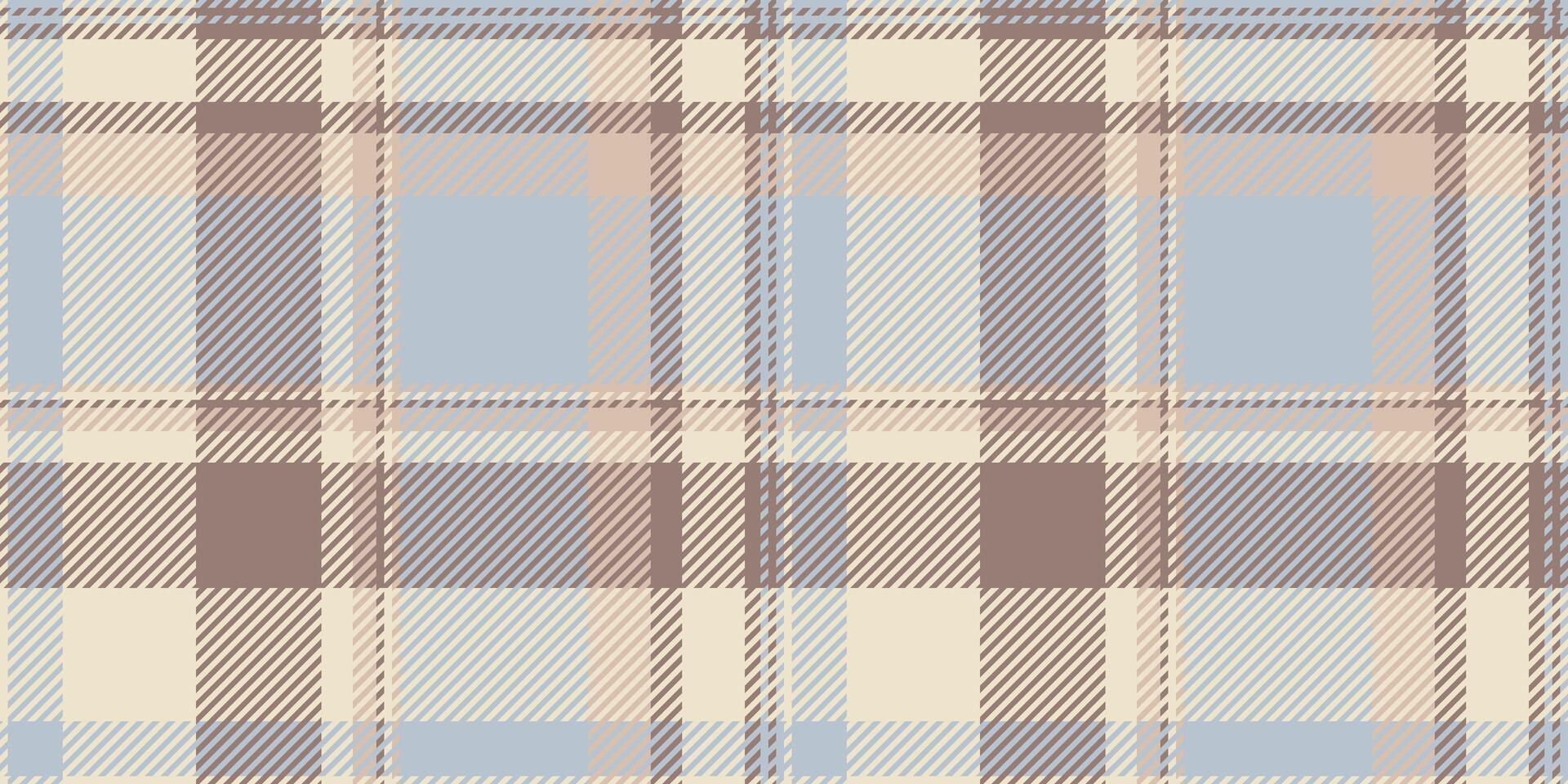 Wide texture textile pattern, club tartan fabric background. Apparel seamless check plaid in light and pastel colors. vector