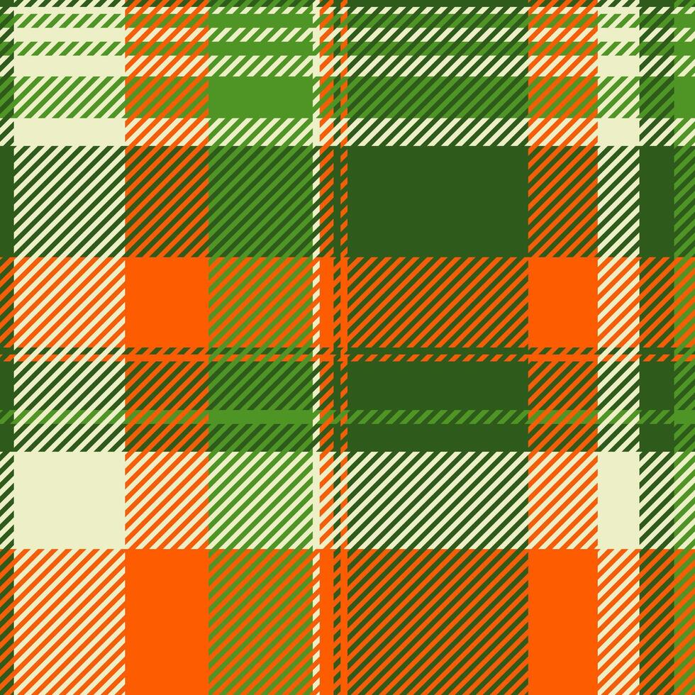 Royalty fabric tartan, winter plaid texture background. Worn check pattern textile seamless in green and bright colors. vector