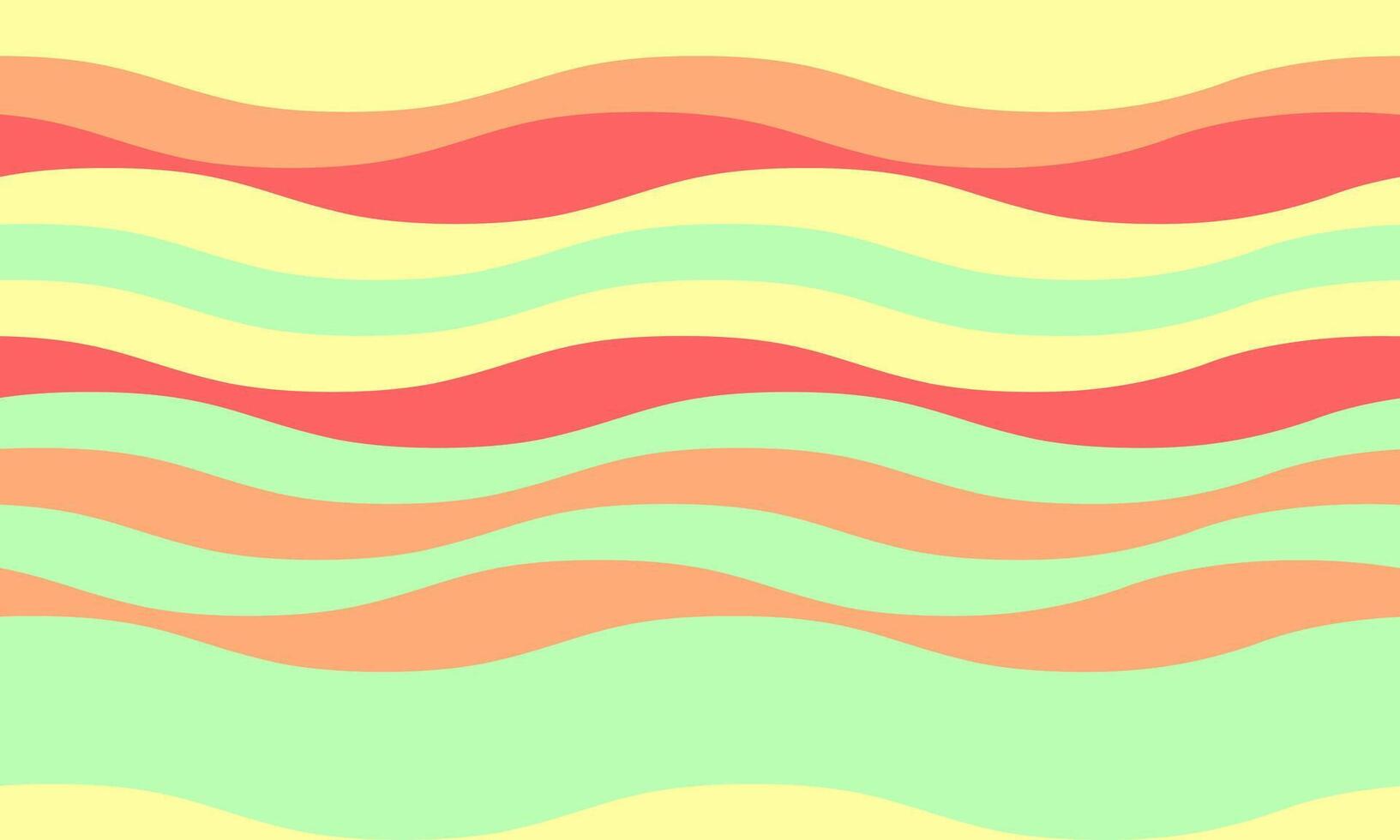 Vibrant pastel wave pattern background. Perfect for websites, social media, presentations, or any design needing a cheerful, modern aesthetic. Download now for your next project vector