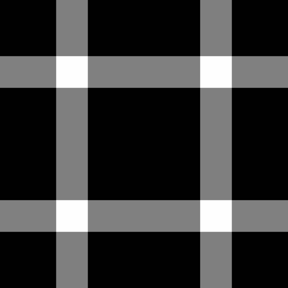 Bold seamless textile fabric, seasonal texture background . Duvet cover check tartan plaid pattern in black and gray colors. vector