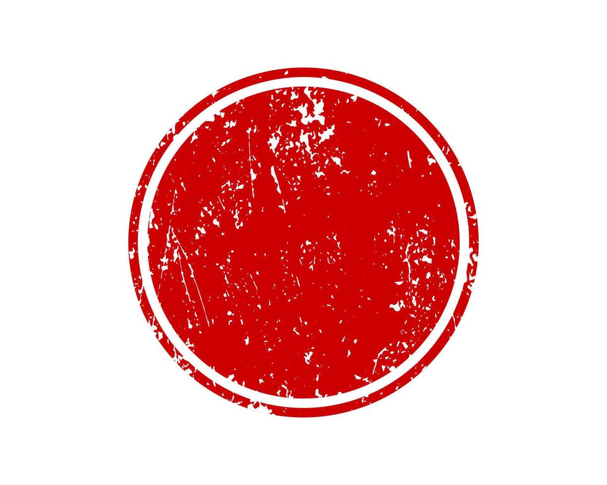 Empty stamp texture. vector