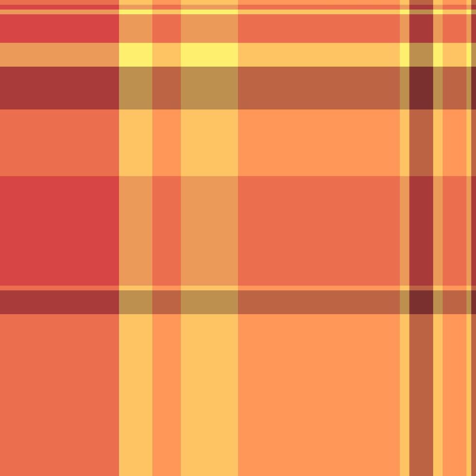 Vibrant autumnal plaid pattern. Perfect for fall-themed designs, textiles, or website backgrounds. Warm, earthy tones create a cozy and stylish aesthetic. vector
