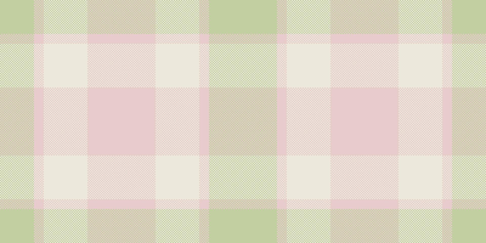 Intense plaid pattern fabric, scenery check background textile. Japan seamless texture tartan in light and white colors. vector