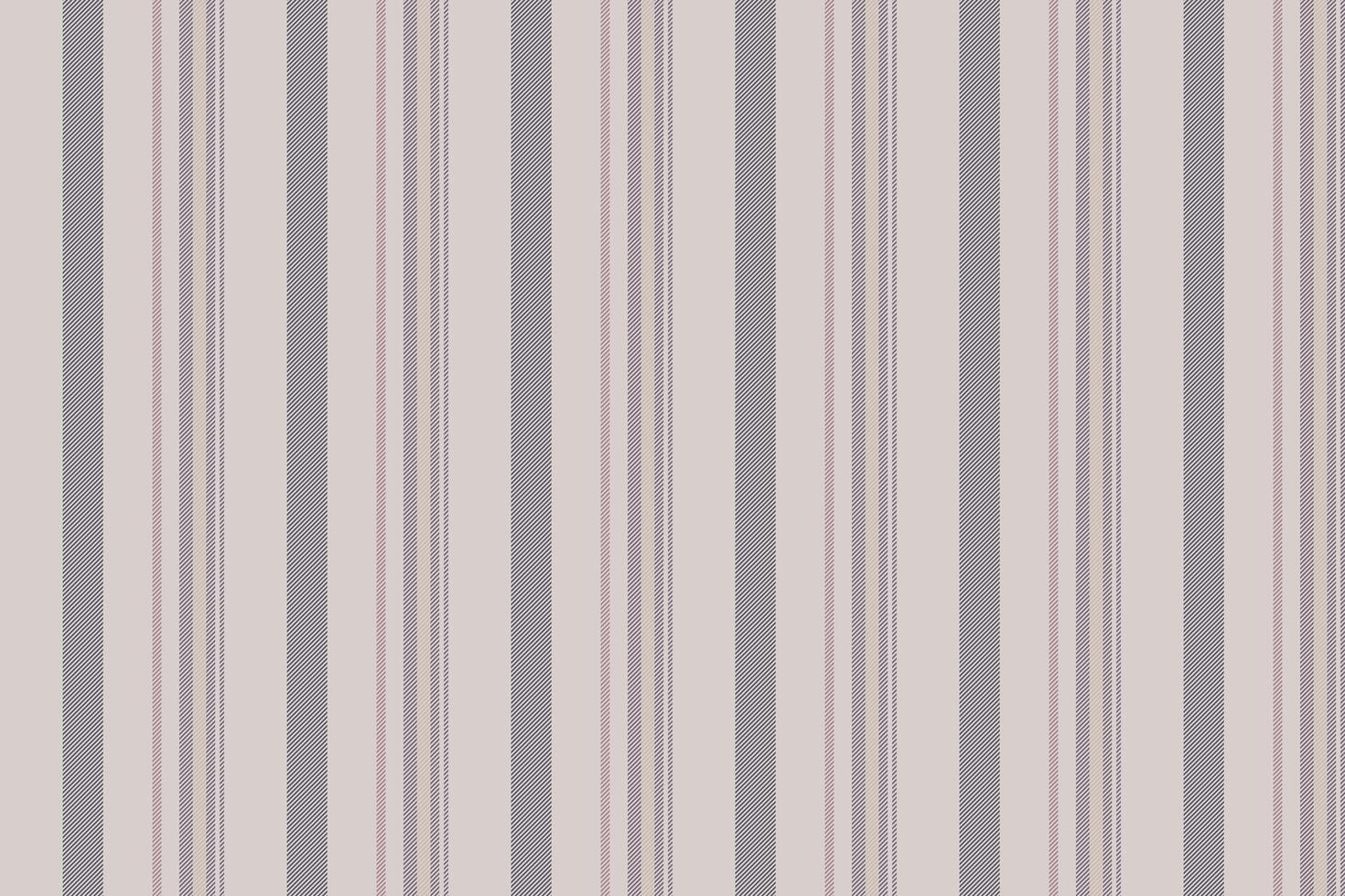 Elegant vertical striped pattern in muted pink, beige, and gray tones. Perfect for textile design, wallpaper, stationery, and website backgrounds. Subtle texture adds visual interest. vector