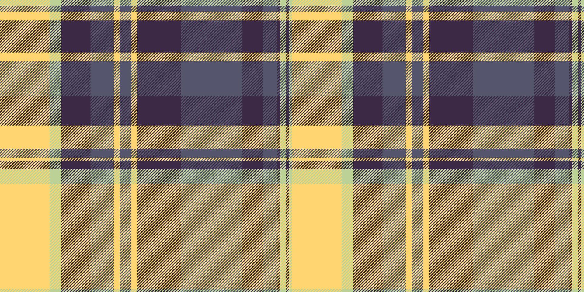 Ethnic seamless tartan pattern, grid background textile plaid. Geometry fabric check texture in amber and pastel colors. vector