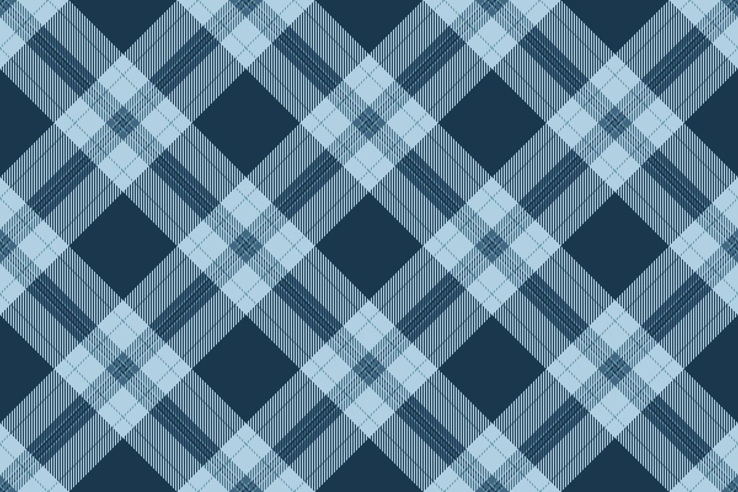 Short fabric background texture, stripped textile seamless. Domestic check pattern tartan plaid in cyan and light colors. vector