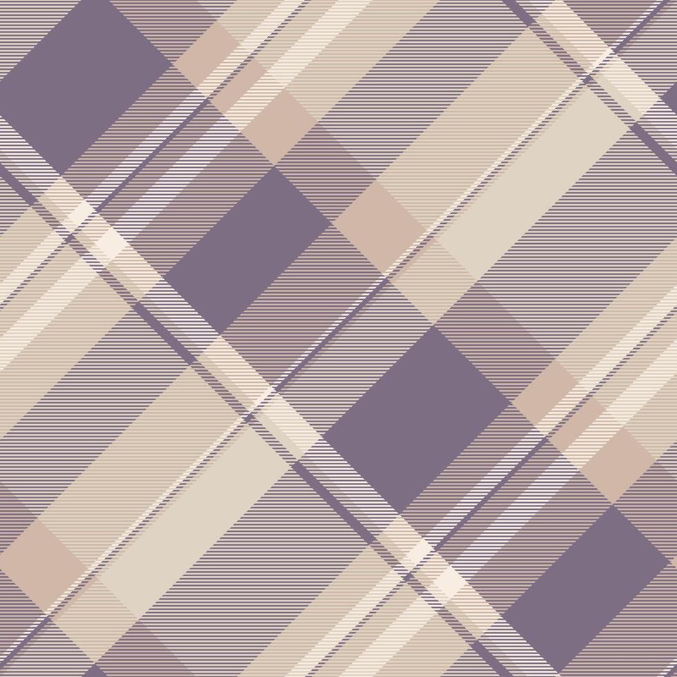 Intricate seamless background , striped check pattern tartan. Minimal plaid texture fabric textile in light and pastel colors. vector
