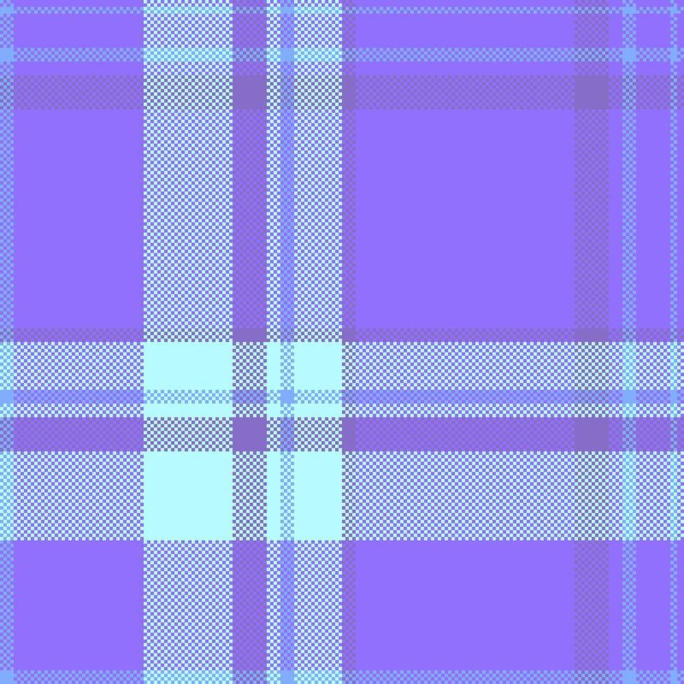 Room tartan check seamless, overlay plaid pattern fabric. Wallpaper textile texture background in indigo and light colors. vector