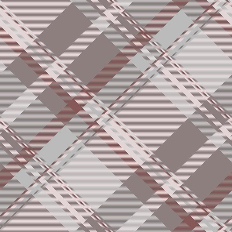 Ornament plaid pattern texture, empty fabric seamless. 2024 check tartan background textile in pastel and white colors. vector