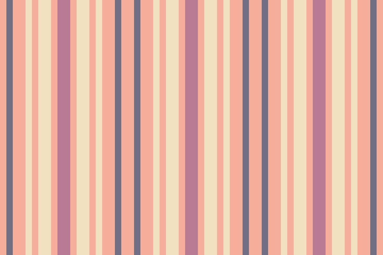 Elegant vertical stripes in soft peach, beige, and mauve create a sophisticated pattern perfect for website backgrounds, textile design, or stationery. vector