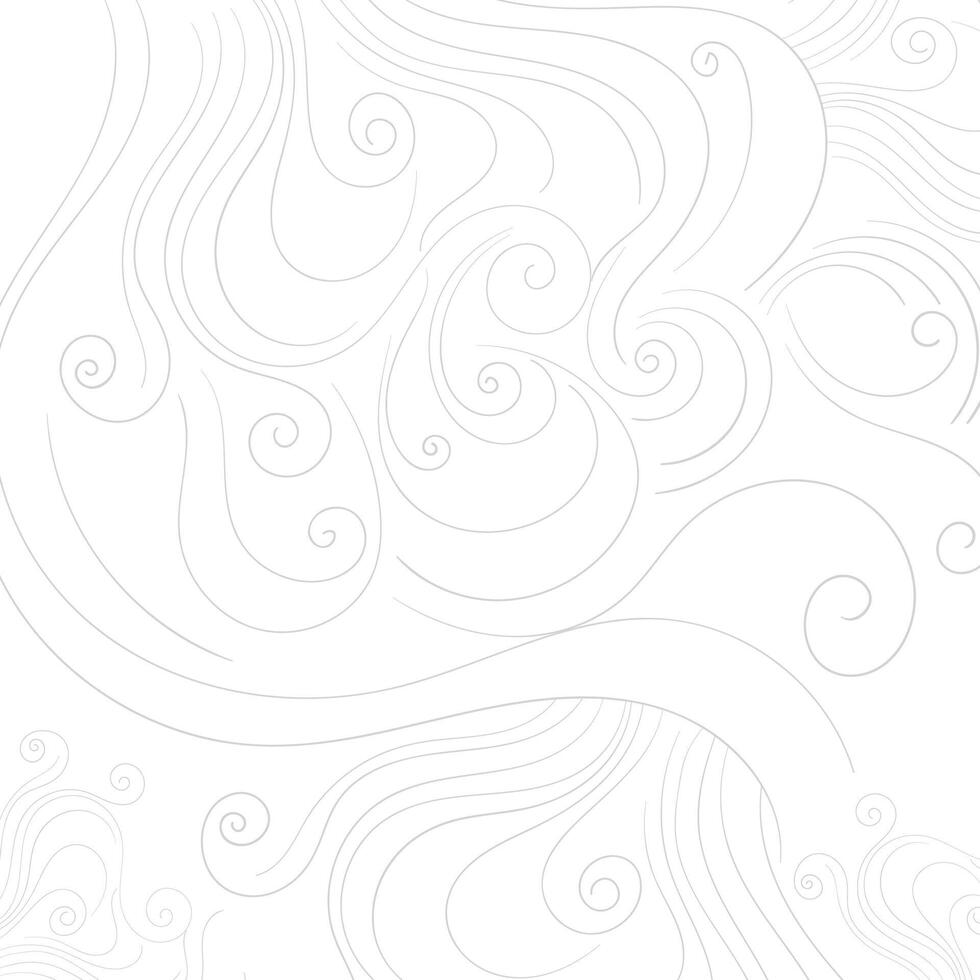 Abstract wavy pattern. Monochrome background. vector