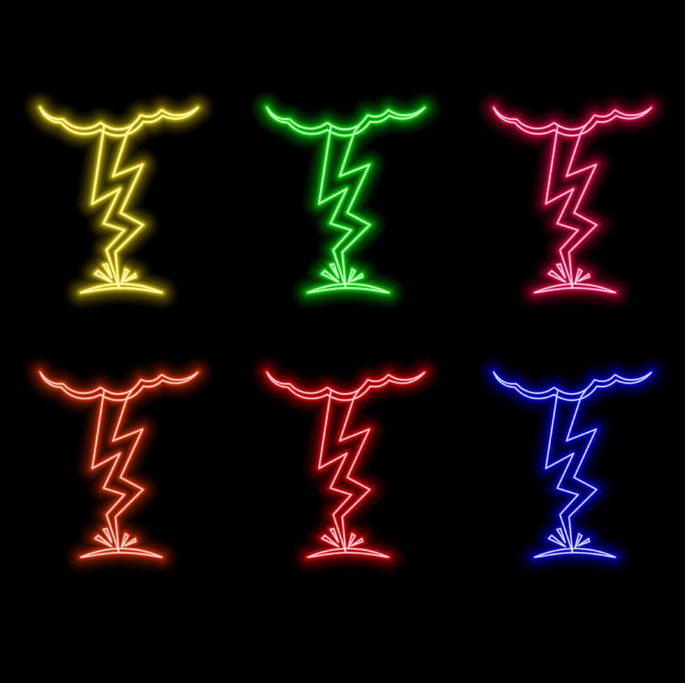 Light blue isolated lightning . Realistic natural neon lightning effectThunderstorm. Strength Energy charge Thunder. Blitz Lightning Thunder Light Sparks Storm Flash vector