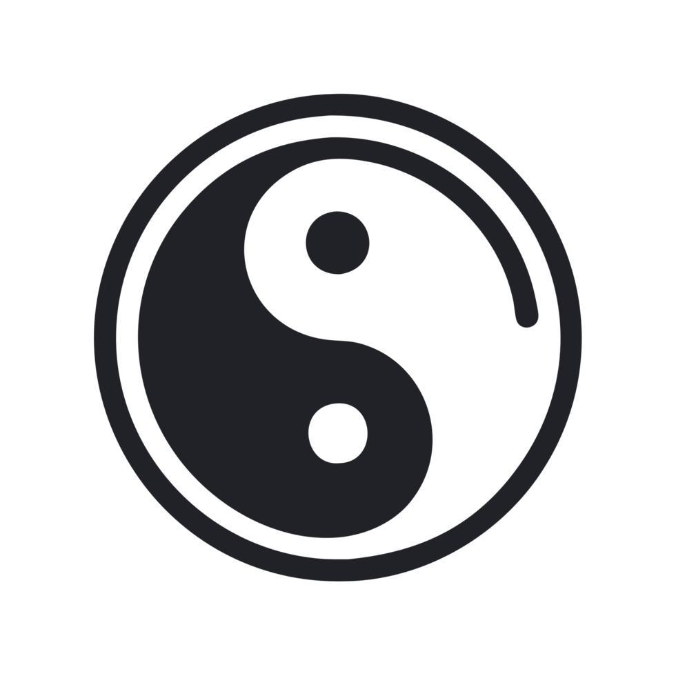 Exploring the balance of yin and yang in eastern philosophy cultural symbolism graphic design abstract art creative concept png