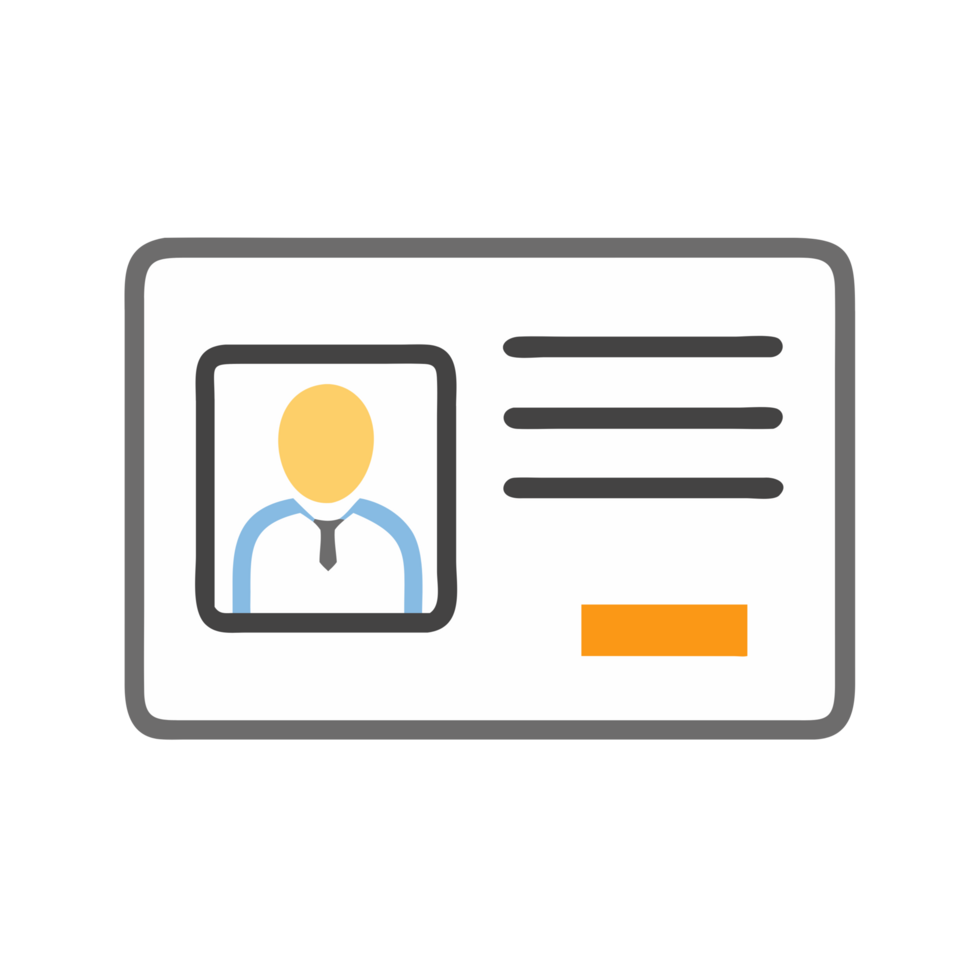 Creating professional id cards office environment graphic design modern workspace creative approach png