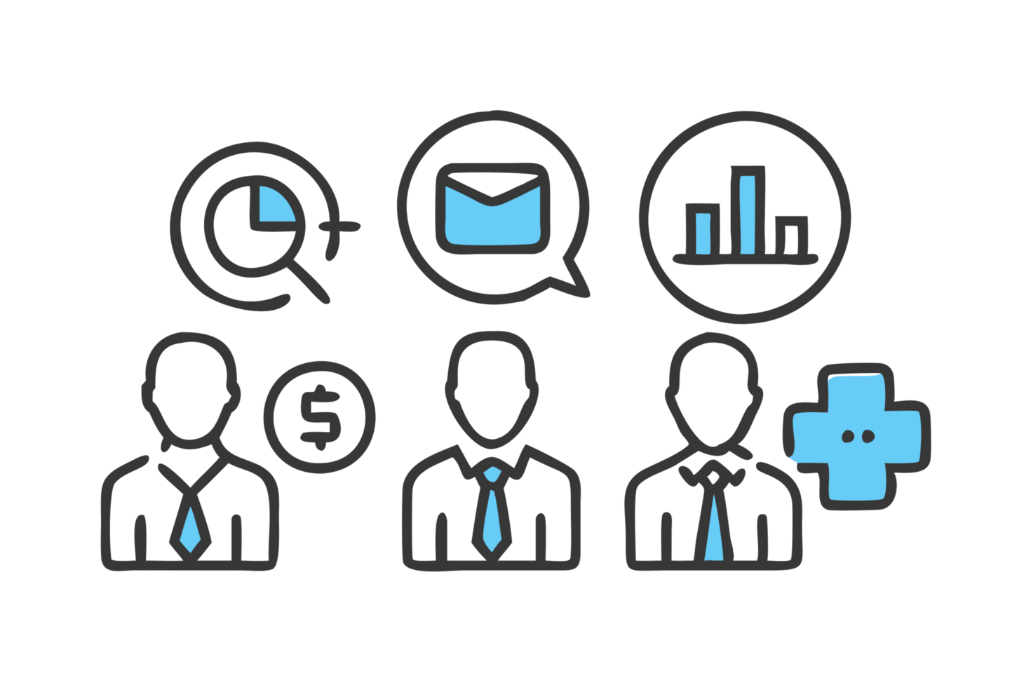 Business strategy meeting office infographic professional environment overview visual insights png