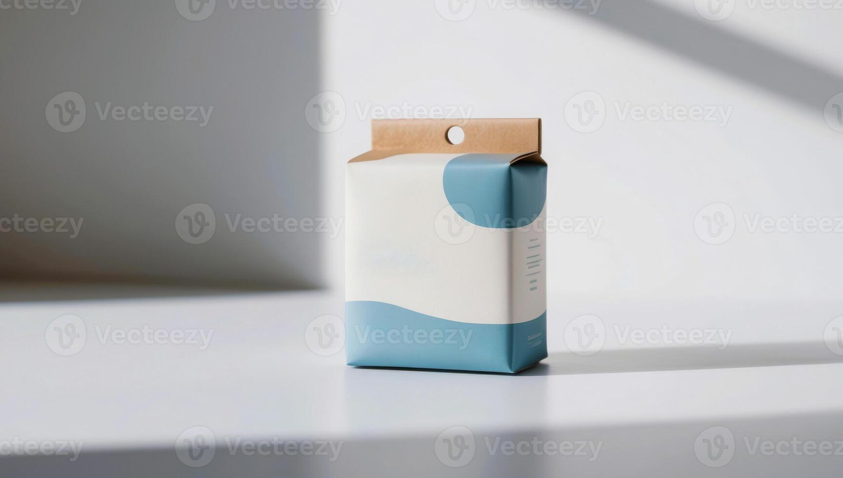 A clean, minimal design for eco-friendly laundry detergent, combining functionality with sustainable packaging photo