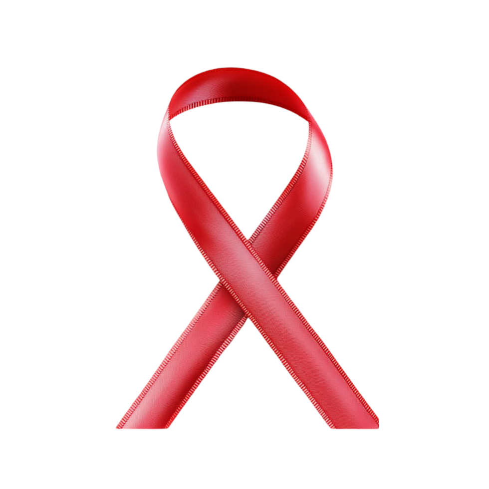 Red Ribbon on Transparent Background png