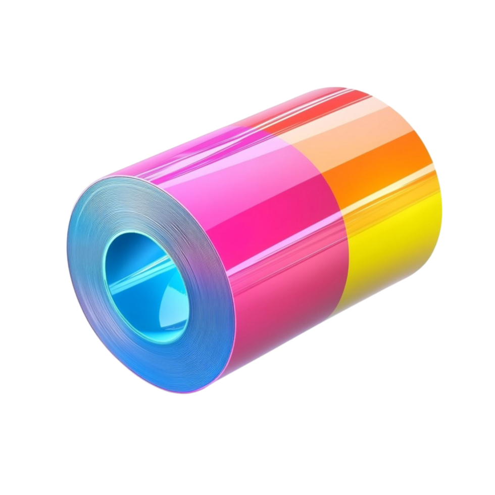 Roll of Colorful Paper png