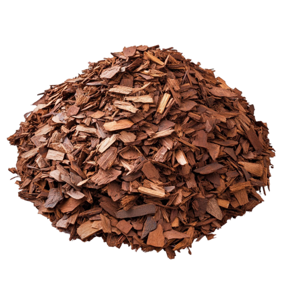 Wood Chips on Transparent Background png